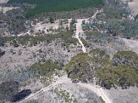 Aerial view of Latimers & the Bus Stop at Yarck