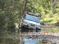 Driving through Tingaringy Creek