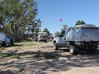 Convoy stops for a break in Wyperfeld