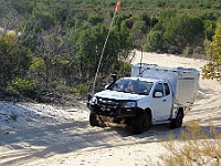 Chris on a Wyperfeld dune