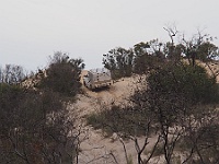 Chris doesn't quite make it up the Border track dune