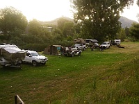 Campng on the Tambo River at Swifts Creek