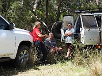 Lunch break on Lees Track