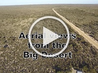 Aerial views of the Big Desert