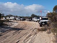 Convoy at Milmed rock