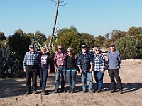 Laurie & Linda Wilson, Phil & Marleen Susman, Greg & Chris Burr, Laurie Miles (Heidi is taking the pic) - taken at Scorpion Springs