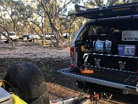 Convoy & Mr Hook raring to go in Wyperfeld NP