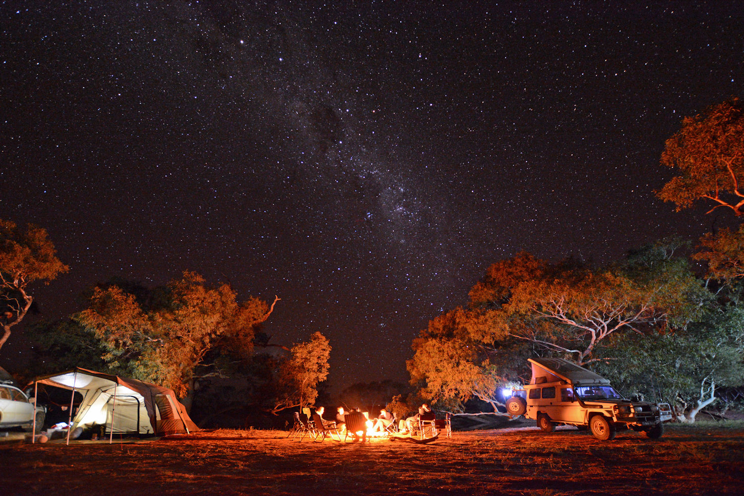 2016 Under the Milky way at Eringa Photo by Ingrid Makowski