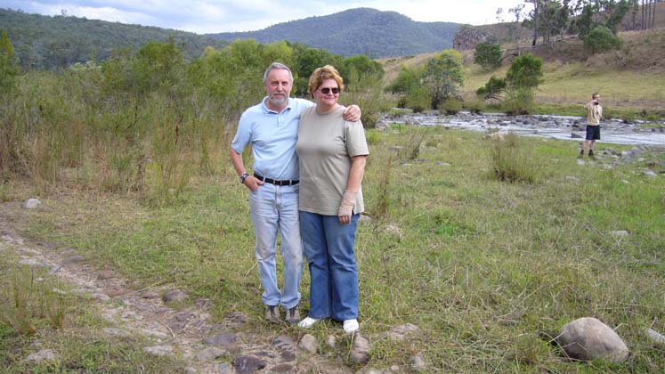 11-Mike & Norma (Roadrunner) take a break at Jacksons Crossing