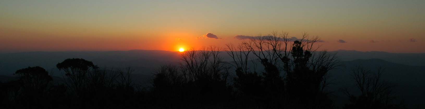 28-Sunset over Mt Tingaringy