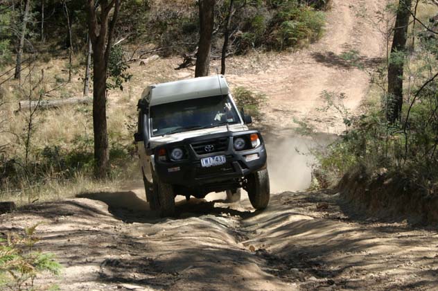 09-Troopy tries to keep the wheels on the ground