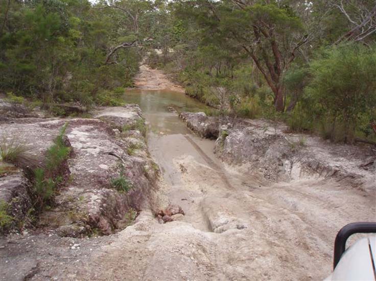 04 Hoppy tackles another creek crossing