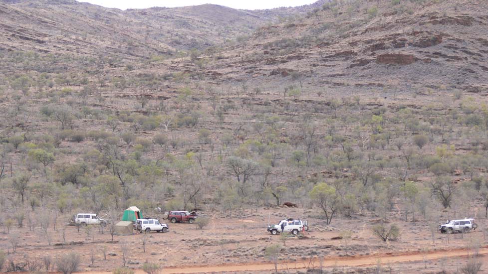 18-Back blocks of Indiana Station in the east McDonnell's