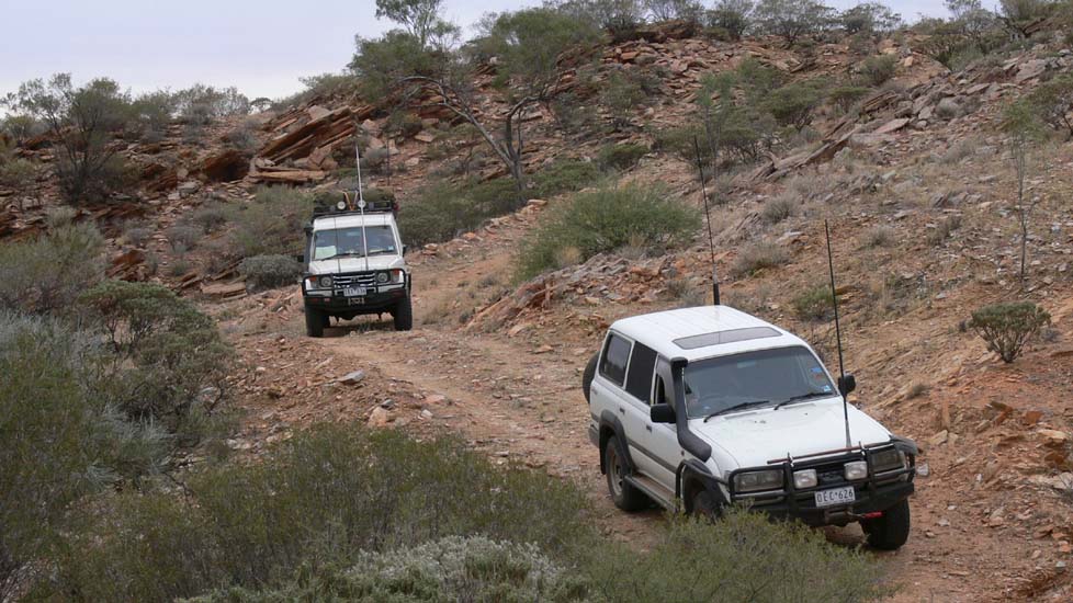 22-Toyotas explore the Simpson
