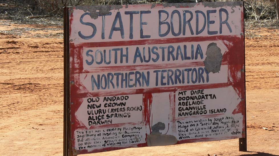 31-Interesting Border sign near Finke River