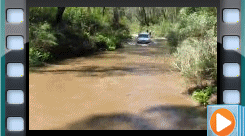 05-Pioneer drives across Ben Cruachan Creek