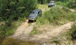 01-George takes the alternative route down to Fulton Creek