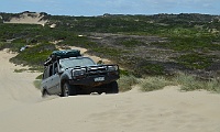 Climbing a Sand Dune