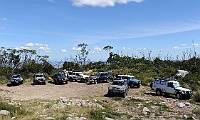 Convoy takes a lunch break at Mt Nugong