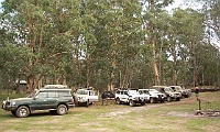 Convoy at Davies Hut