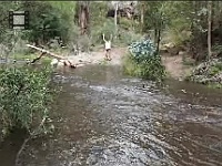 LaurieChecksDepthOfIngeegoodbeeRiver