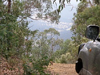 Looking down TVGC track over Tambo Valley