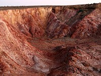 Checking out the Ochre Pits on the Oodnadatta Track