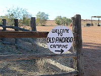 Arriving at Old Andado in NT