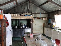 Inside Molly Clark's old house at Old Andado