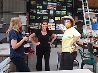 Leeanda, Lisa & Brenda take a break during their busy weekend