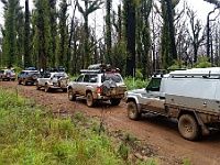 Heading home on the Yalmy Road