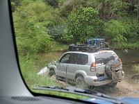 Silverado crosses Butchers Creek