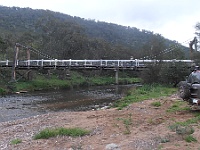 Lunch at the Amboyne Bridge over the Deddick River