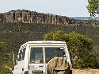 Great views towards the Eastern Wall