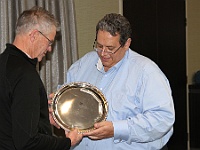 Jul 2015 - TLCCV AGM - Alan McMeekin receiving the President's award
