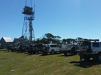 Convoy arrives at Mt Useful