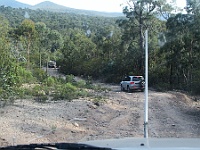 Driving through the Avon wilderness
