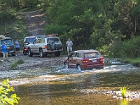 Convoy crosses the Avon River